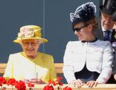 <p>With Zara Tindall</p>