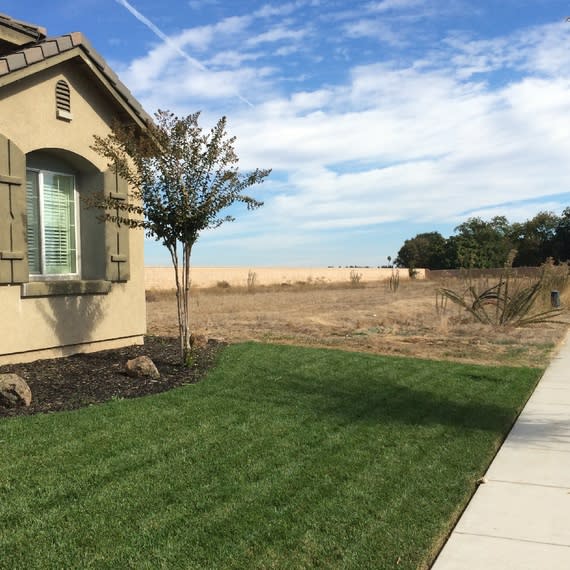 This house was the last developed in a planned community in Stockton. (Alana Semuels)