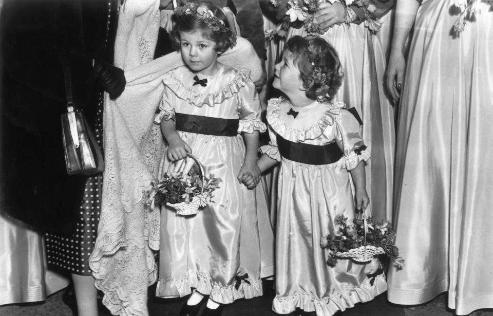 Camilla and 3-year-old Annabelle Shand (William Vanderson / Getty Images)