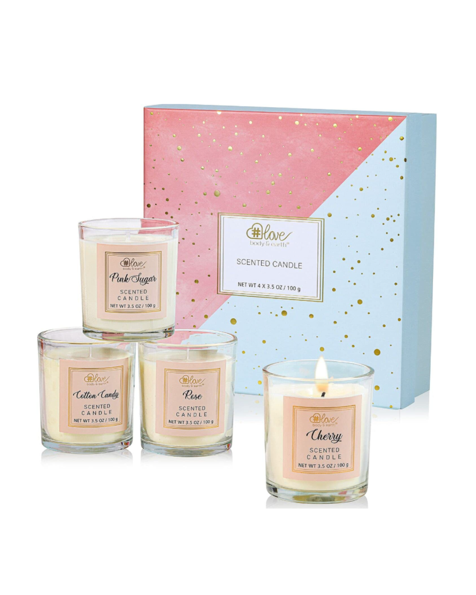18) Scented Soy Candles Gift Set