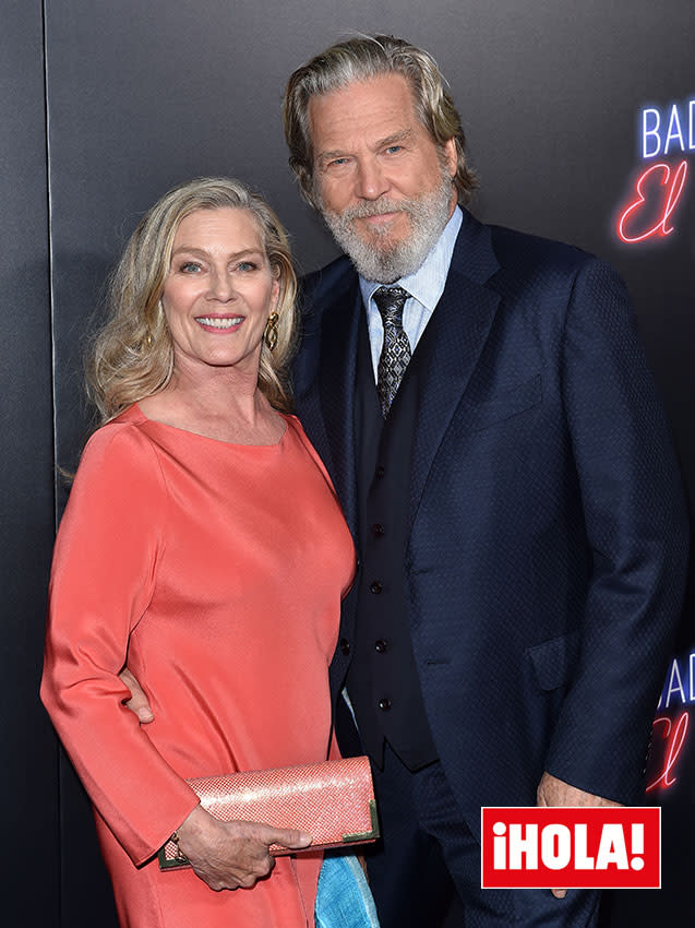 Jeff Bridges y su mujer