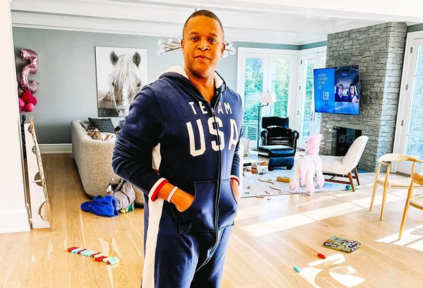 craig melvin in living room