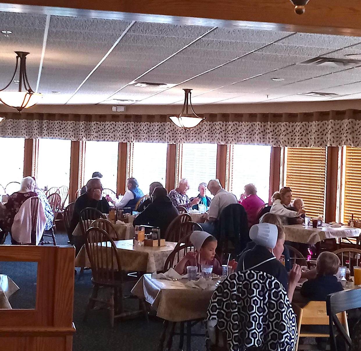 Not only is Der Dutchman famous for its great food and friendly service, but diners can enjoy a breathtaking view of the Holmes County countryside from the restaurant as well.