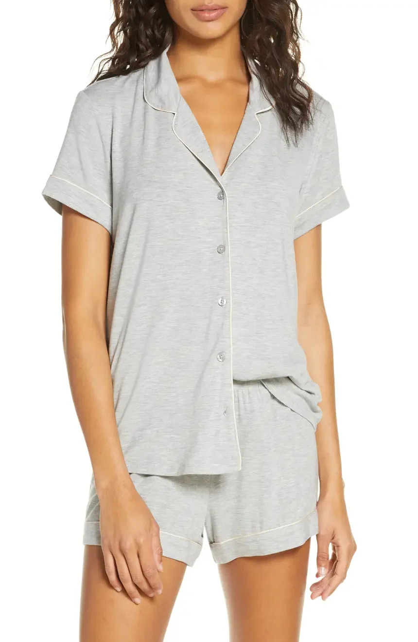 Nordstrom Lingerie Moonlight Short Pajamas. Image via Nordstrom.