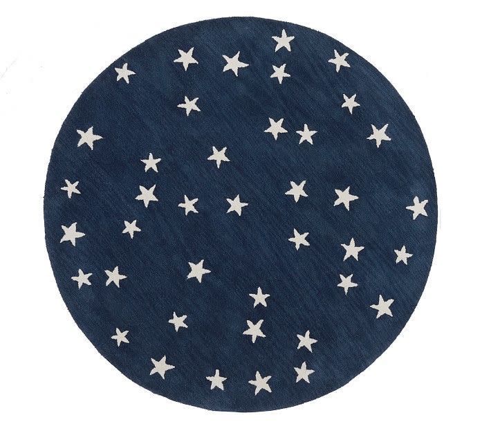 2) Starry Skies Round Rug