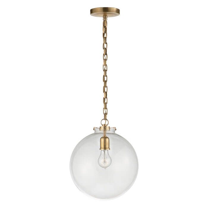 Clear Pendant Globe Light