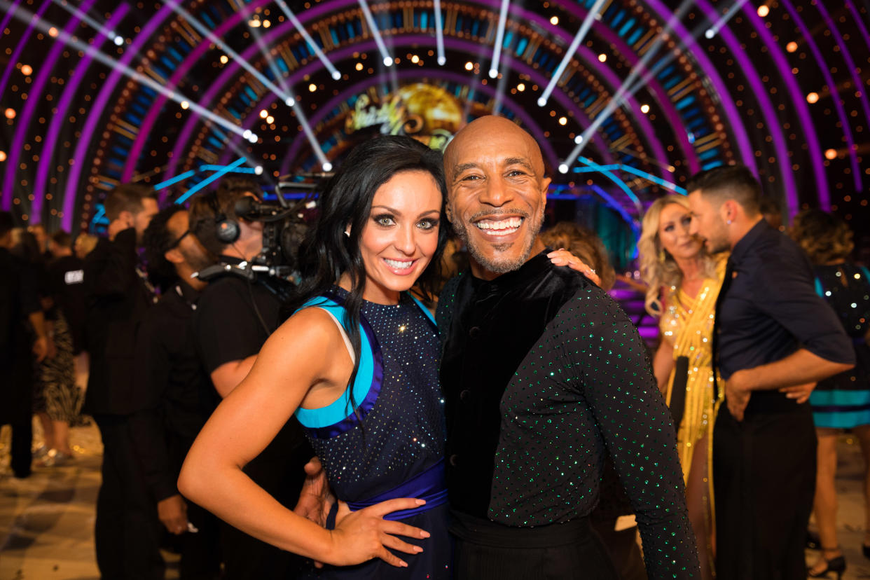 Amy Dowden and Danny John-Jules (Credit: BBC)