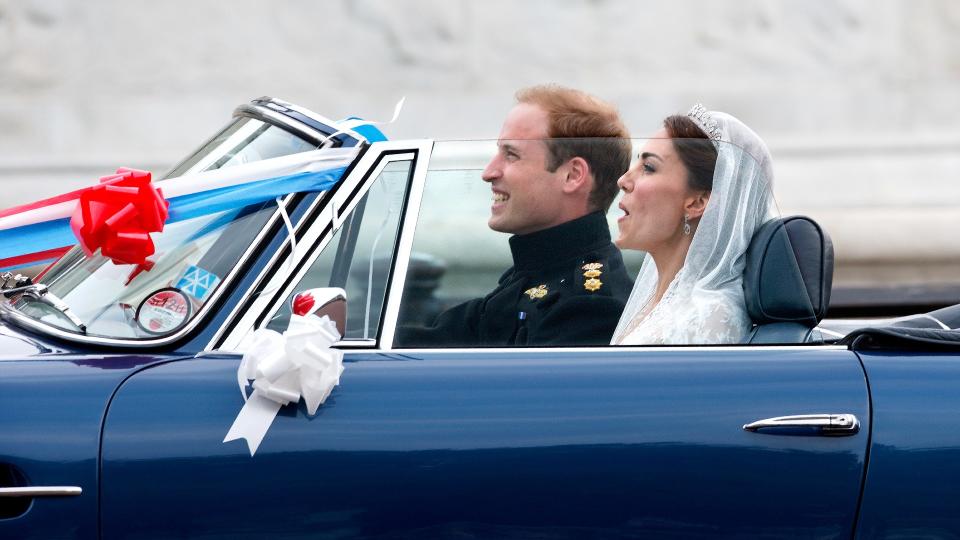 William and Kate's iconic wedding car