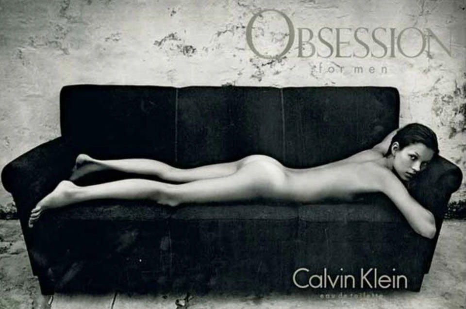 <p>In 1993 for Calvin Klein.</p>