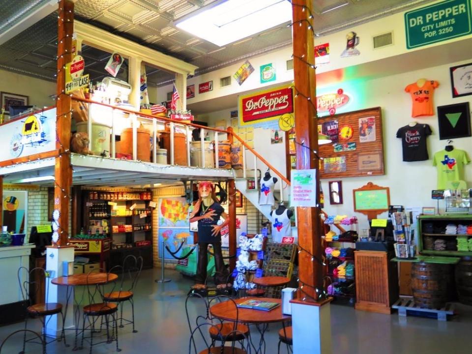The colorful, whimsical Old Doc's Soda Shop in Dublin