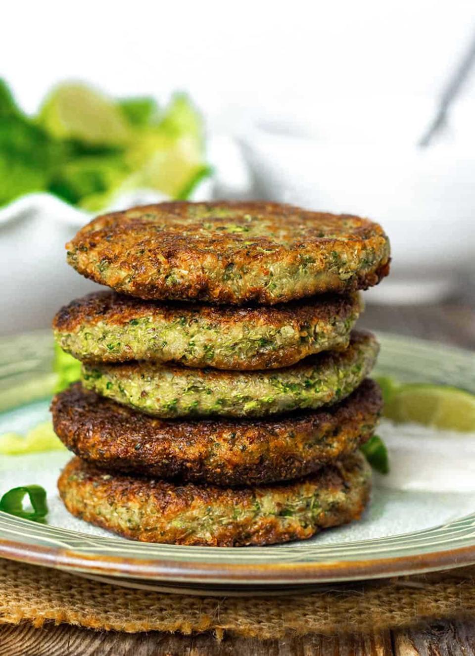 <a href="https://healthiersteps.com/recipe/broccoli-fritters/">Broccoli Fritters</a> from <a href="https://healthiersteps.com/">Healthier Steps</a>