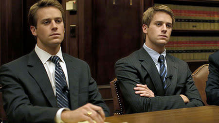 We were so convinced that the Winklevoss twins were played by actual twins, but alas, it was talented actor Armie Hammer who played both Cameron and Tyler Winklevoss in the movie about the birth of Facebook.