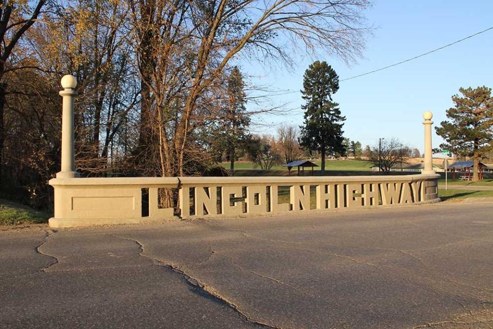 Lincoln Highway in Tama.