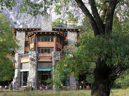 The Ahwahnee Hotel in Yosemite National Park, California is shown in the October 5, 2006 handout photo released to Reuters February 4, 2016. REUTERS/Kenny Karst/Delaware North/Handout via Reuters