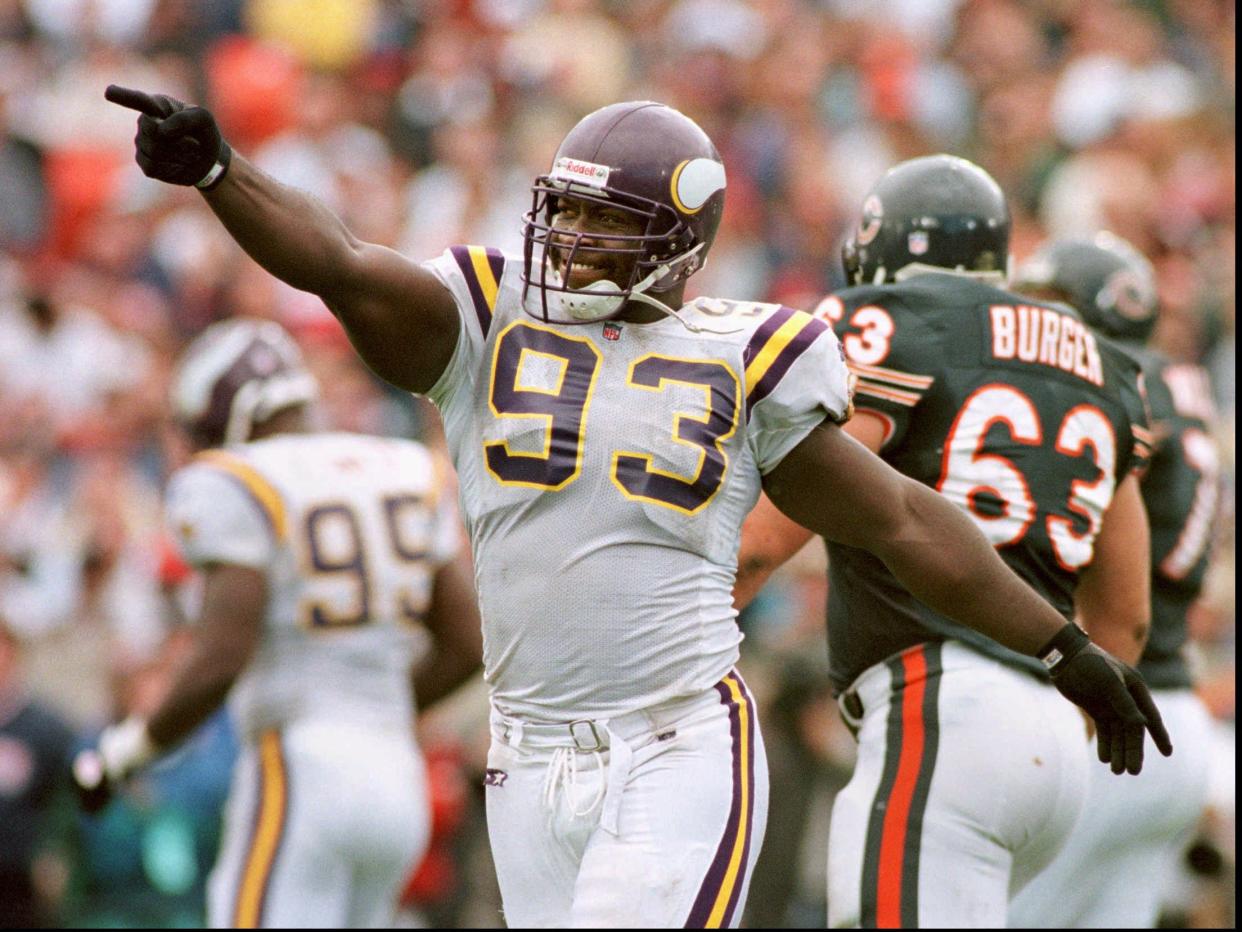 Former Minnesota Vikings star defensive lineman John Randle was inducted into the Pro Football Hall of Fame in 2010.