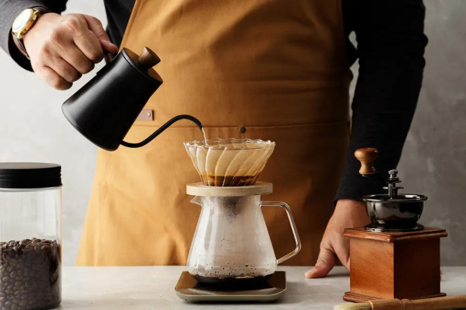Filtro para café / la preparación interfiere en cuánta cafeína tiene tu café