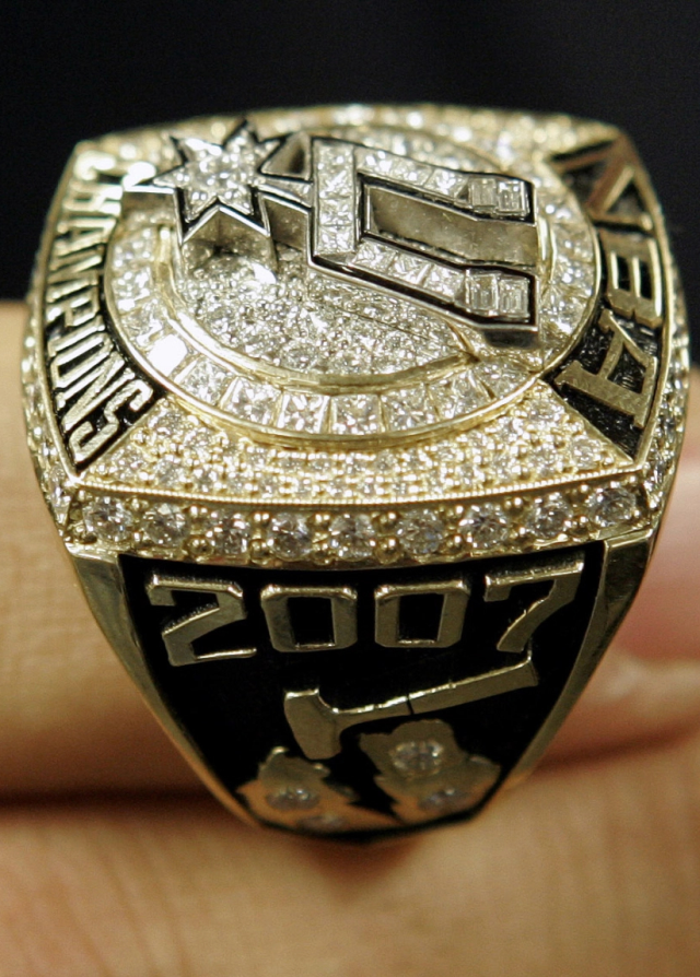 Check out NBA championship rings through the years