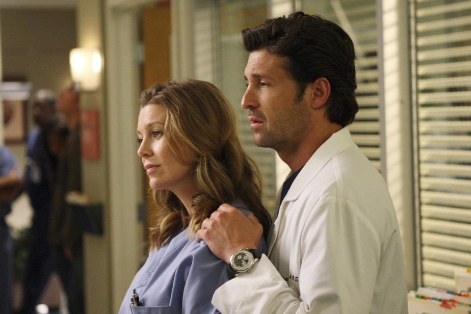 Ellen Pompeo and Patrick Dempsey on ‘Grey's Anatomy’ (ABC)