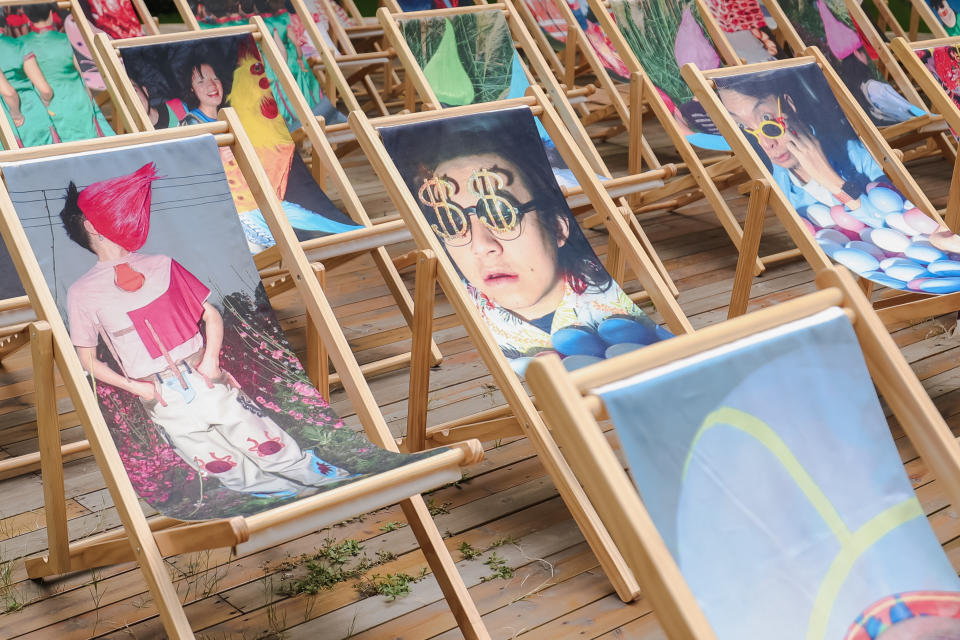 Photo Beach Chairs by photographer Feng Li. - Credit: Courtesy