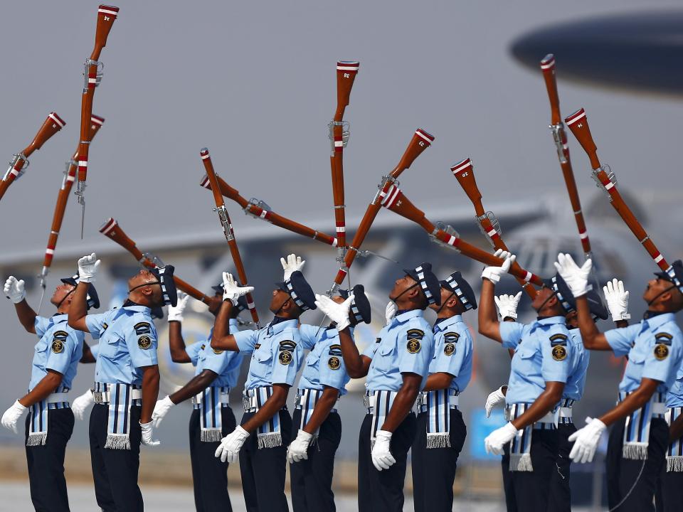 Indian Air Force soldiers