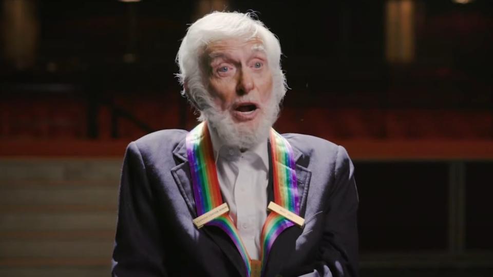 Dick Van Dyke talking for Kennedy Center Honors