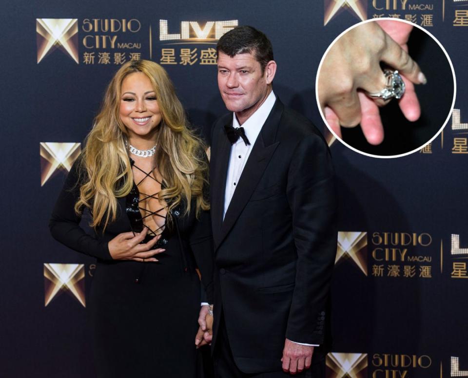 Mariah Carey und James Packer schafften es nicht bis vor den Traualtar. Bild: Getty Images.