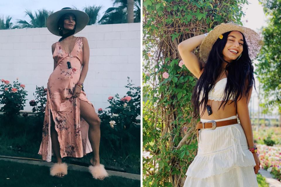 Vanessa Hudgens Coachella Looks