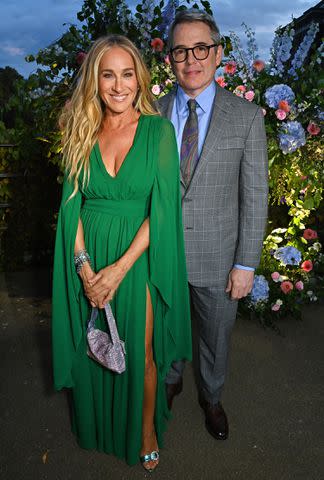 <p>Dave Benett/Getty Images</p> Sarah Jessica Parker and Matthew Broderick at the ATG Summer Party Kensington Palace