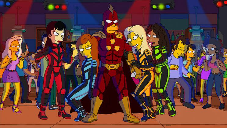 Radioactive Man in 'The Simpsons'