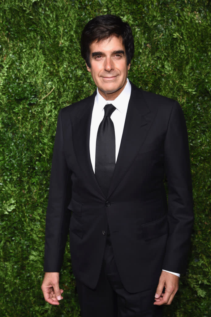 David Copperfield appears at an event on Nov. 6, 2017, in New York City. (Photo: Dimitrios Kambouris/Getty Images)