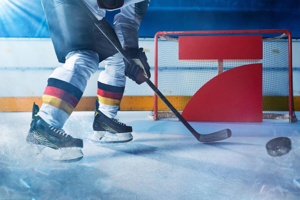 Vom 10. bis 26. Mai 2024 findet in Tschechien die Eishockey-WM statt. ProSieben und ProSieben MAXX übertragen das sportliche Top-Event. (Bild: © Seven.One / Marc Rehbeck)