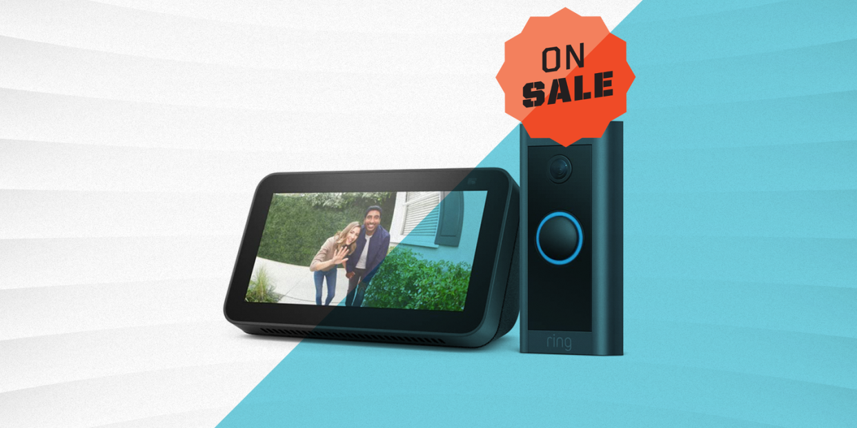 echo show and ring doorbell on sale