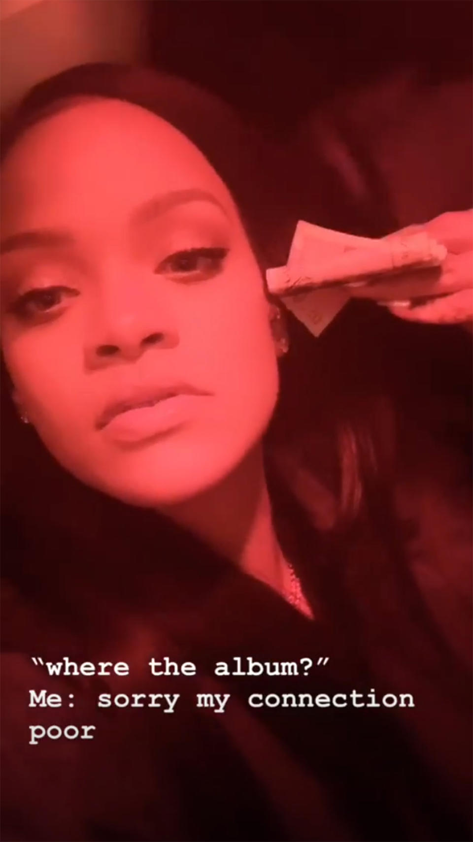 Rihanna Continues to Tease Fans About a Forthcoming Album