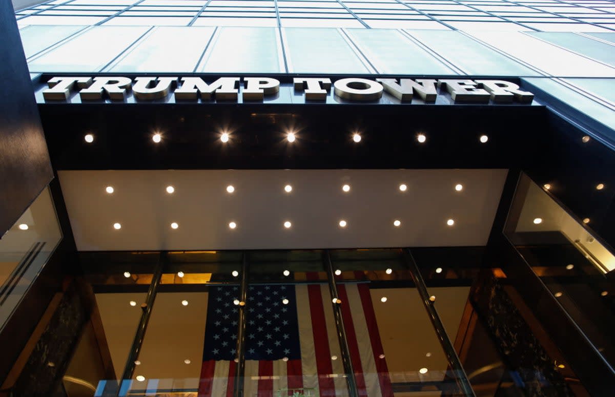 New York officials are seeking to bar the Trump Organisation from doing business in the state, alleging a wide-ranging pattern of fraud (AFP/Getty)