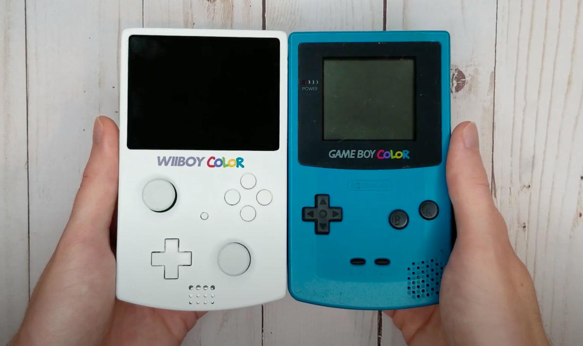 有人將Nintendo Wii 塞進了一台Game Boy Color 大小的機器裡