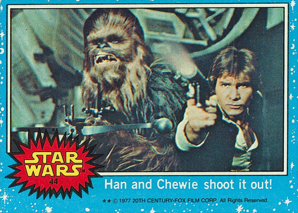 Han and Chewie, Card 44 (Series 1)