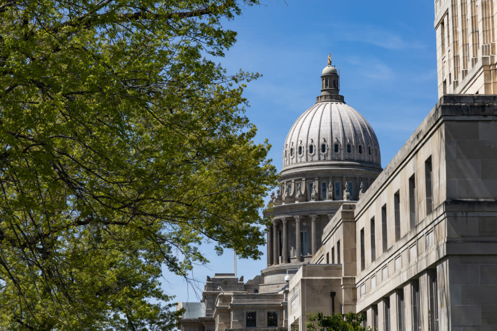 Idaho State Capitol building in Boise