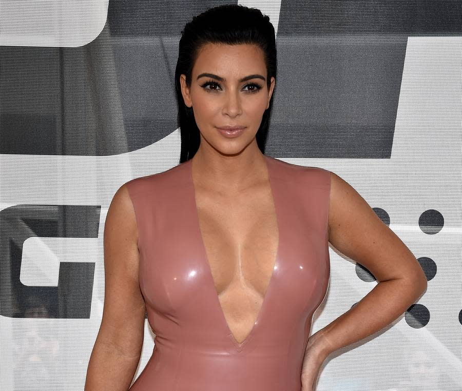 Kim Kardashian's Boob Tape Trick Puts Every Other Boob Tape Trick To Shame