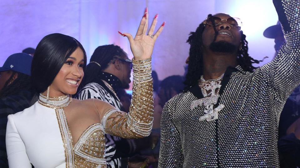 The Migos rapper celebrated his 26th birthday with a Met Gala-themed party in Los Angeles on Wednesday.