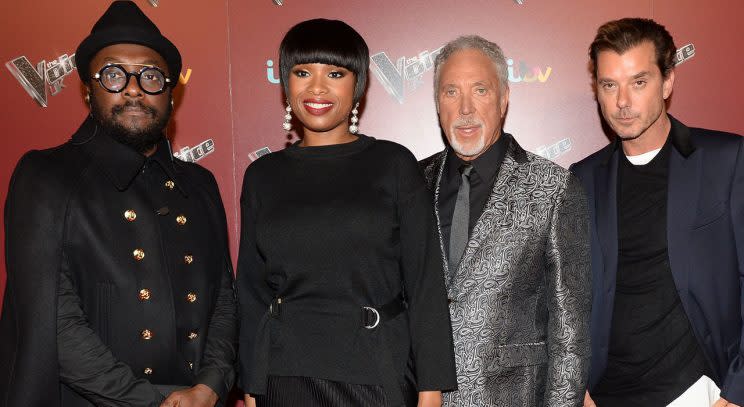 The Voice judges/Rex Photos