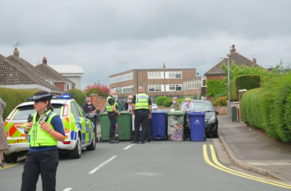 Residents on Halton Place in Cleethorpes, Lincolnshire, say they have had enough of parents parking across their driveways. (Reach)