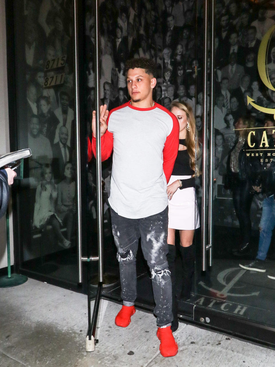 Mahomes in Los Angeles on Feb. 24, 2019.