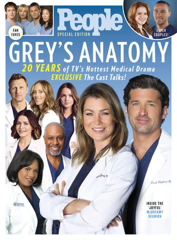 People Special Edition Grey's Anatomy 20 Years Cover