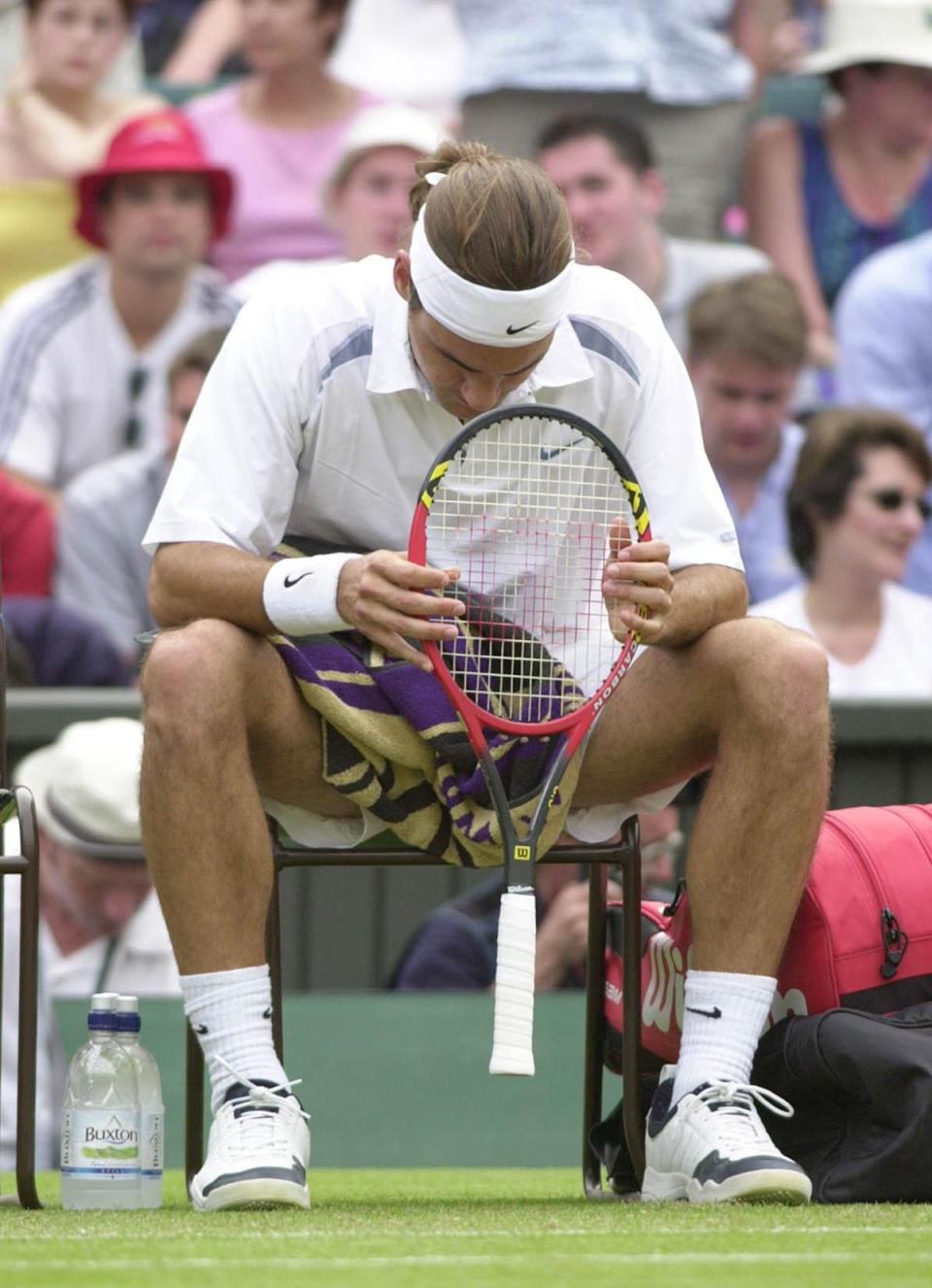 Roger Federer entered Wimbledon 2002 as one of the favourites but lost in the first round (Rebecca Naden/PA Archive) (PA Archive)