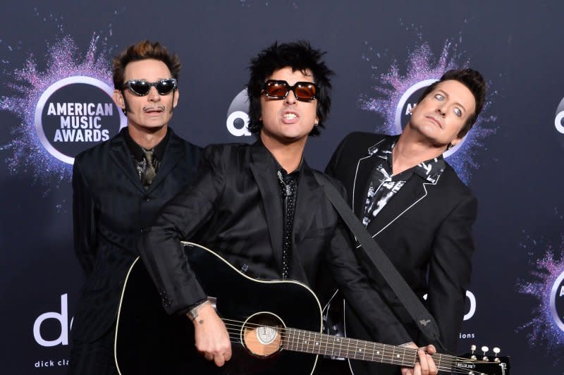 Green Day released the album "Saviors" and a music video for the song "Bobby Sox." File Photo by Jim Ruymen/UPI