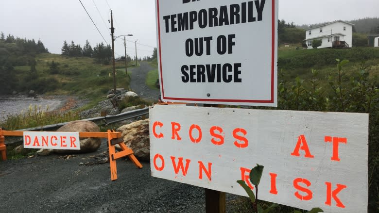 Ferryland residents angry over long wait for bridge fix