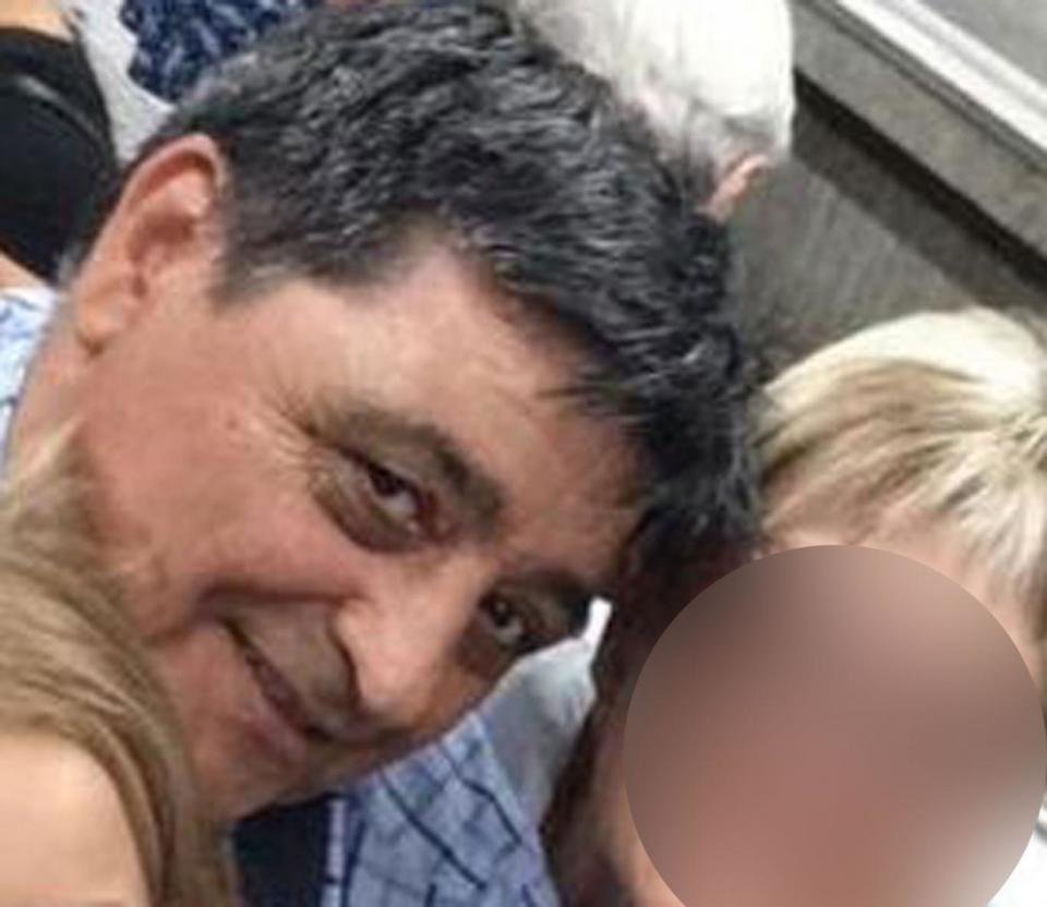 Victim: Francisco López Rodríguez pictured shortly before the attack on Las Ramblas (Twitter)