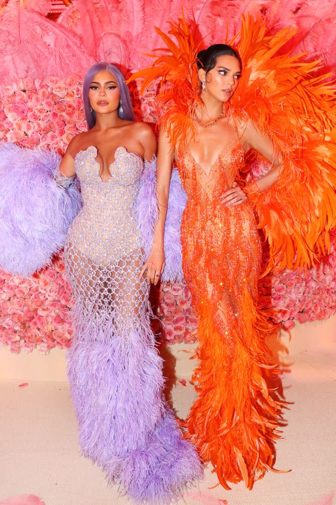 Kylie Jenner and Kendall Jenner | Kevin Tachman/MG19/Getty Images for The Met Museum/Vogue