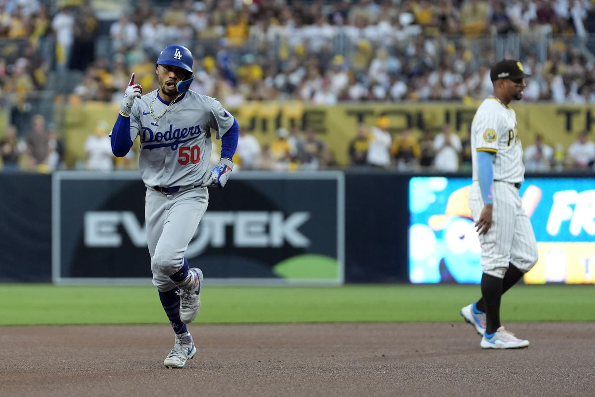 Mookie Betts gets the best of Jurickson Profar with HR in near carbon-copy of play that sparked Padres-Dodgers dramatics