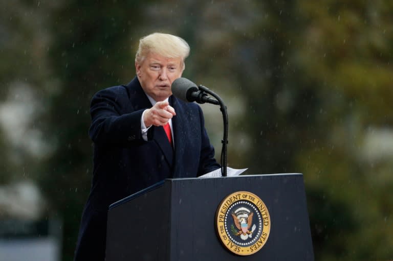 President Donald Trump has made a habit of lashing out at US allies, as he did after commemorations in Paris to mark the 100th anniversary of the end of World War I